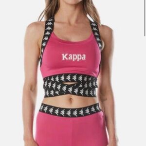 NWT Kappa Fuschia Banda Dixot Sports Bra XS